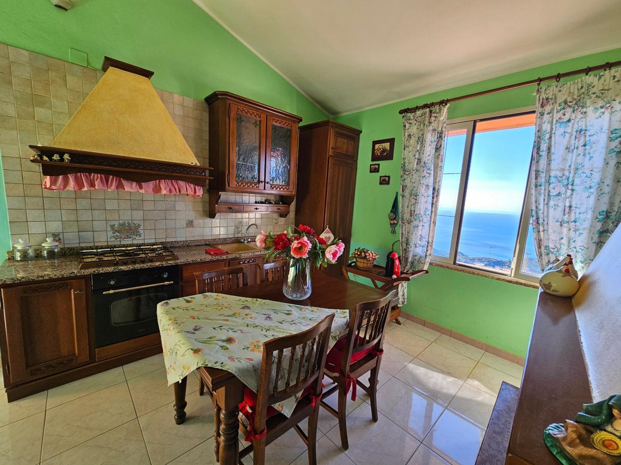 Casa Con Magnifica Vista Mare Villa Nebida Bagian luar foto