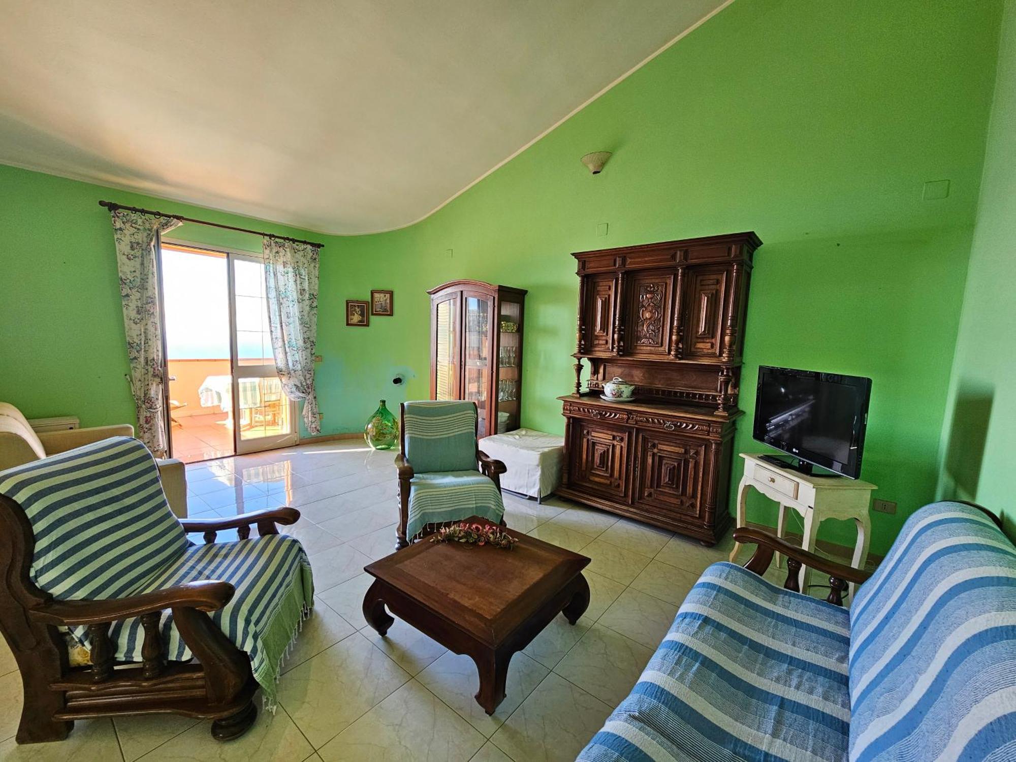 Casa Con Magnifica Vista Mare Villa Nebida Bagian luar foto